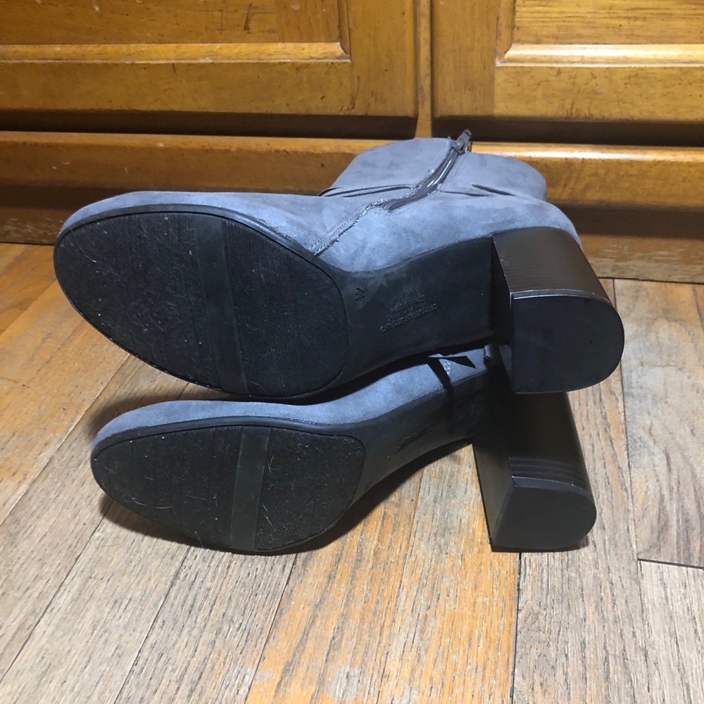 Christian Siriano Gray Ankle Boots - Picture 5 of 5